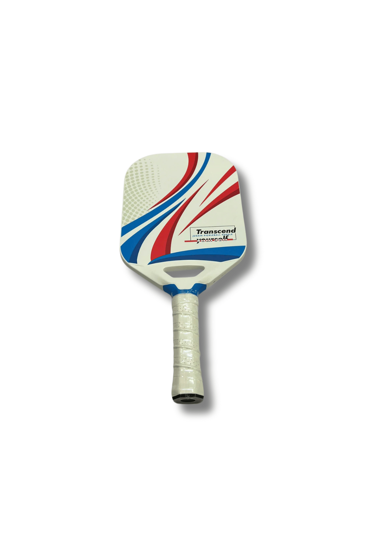 VỢT PICKLEBALL CARBON  ÉP LIỀN KHỐI JSRG MÃ 120 (3K) MÀU TRẮNG