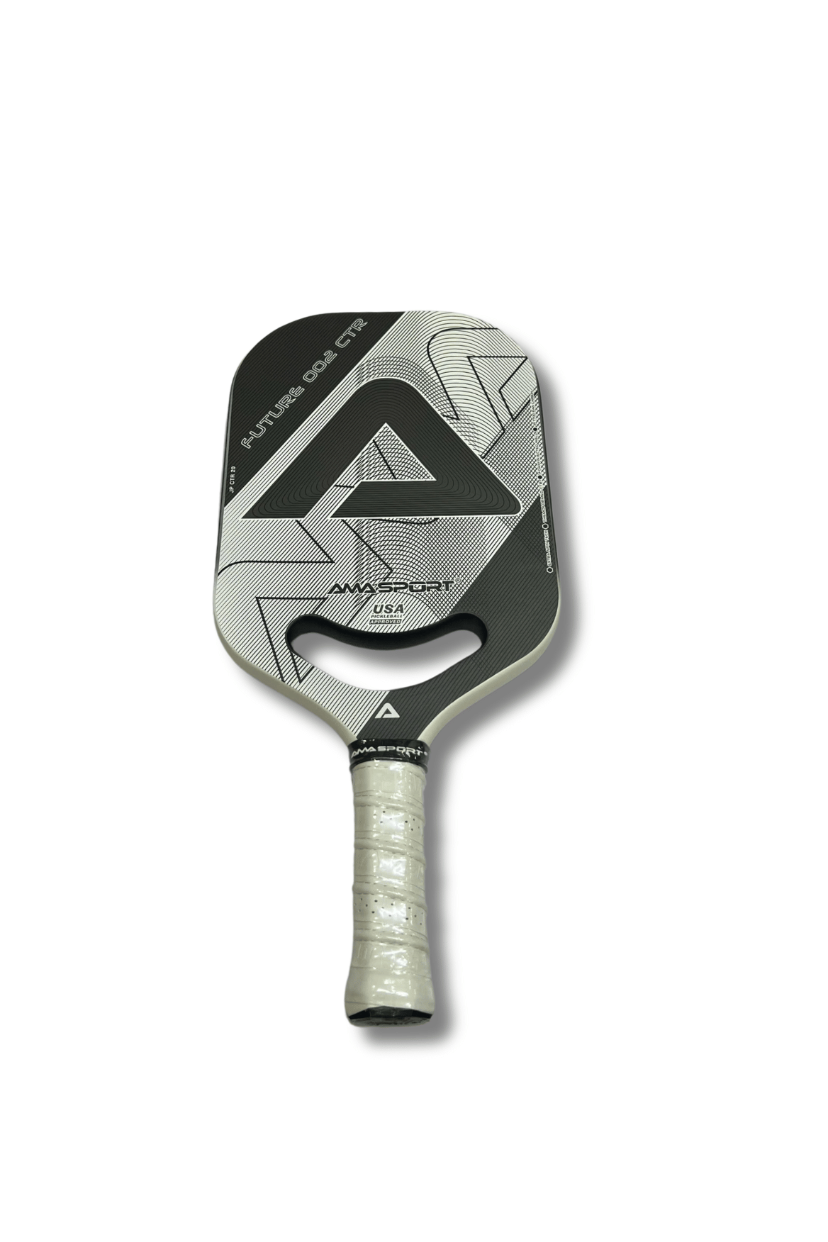 Vợt Pickleball chính hãng AMASPORTS - PP 002 chất liệu sợi Carbon 3k Màu trắng