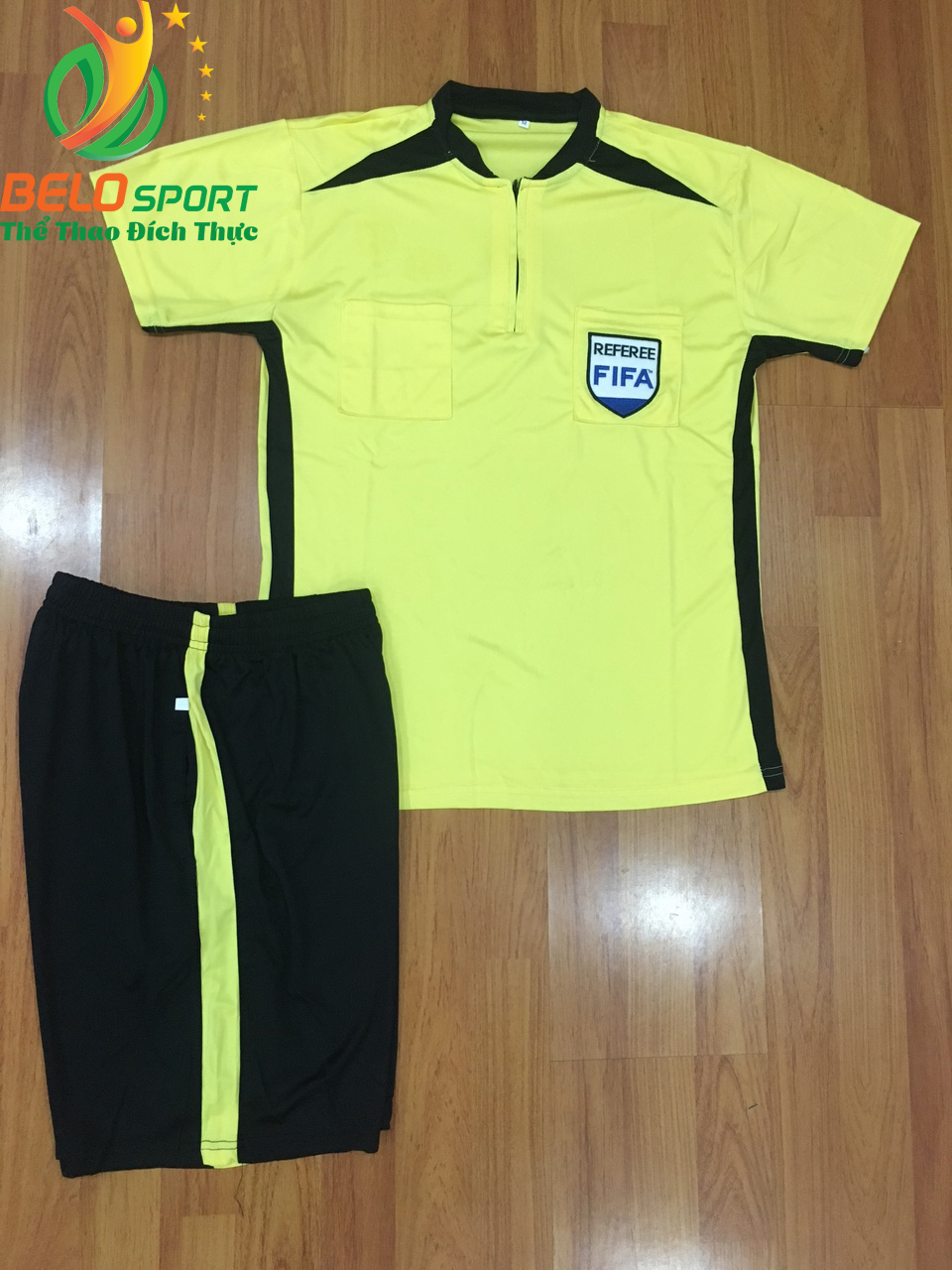 Áo Trọng Tài FiFa 2019 mã 068 màu chuối
