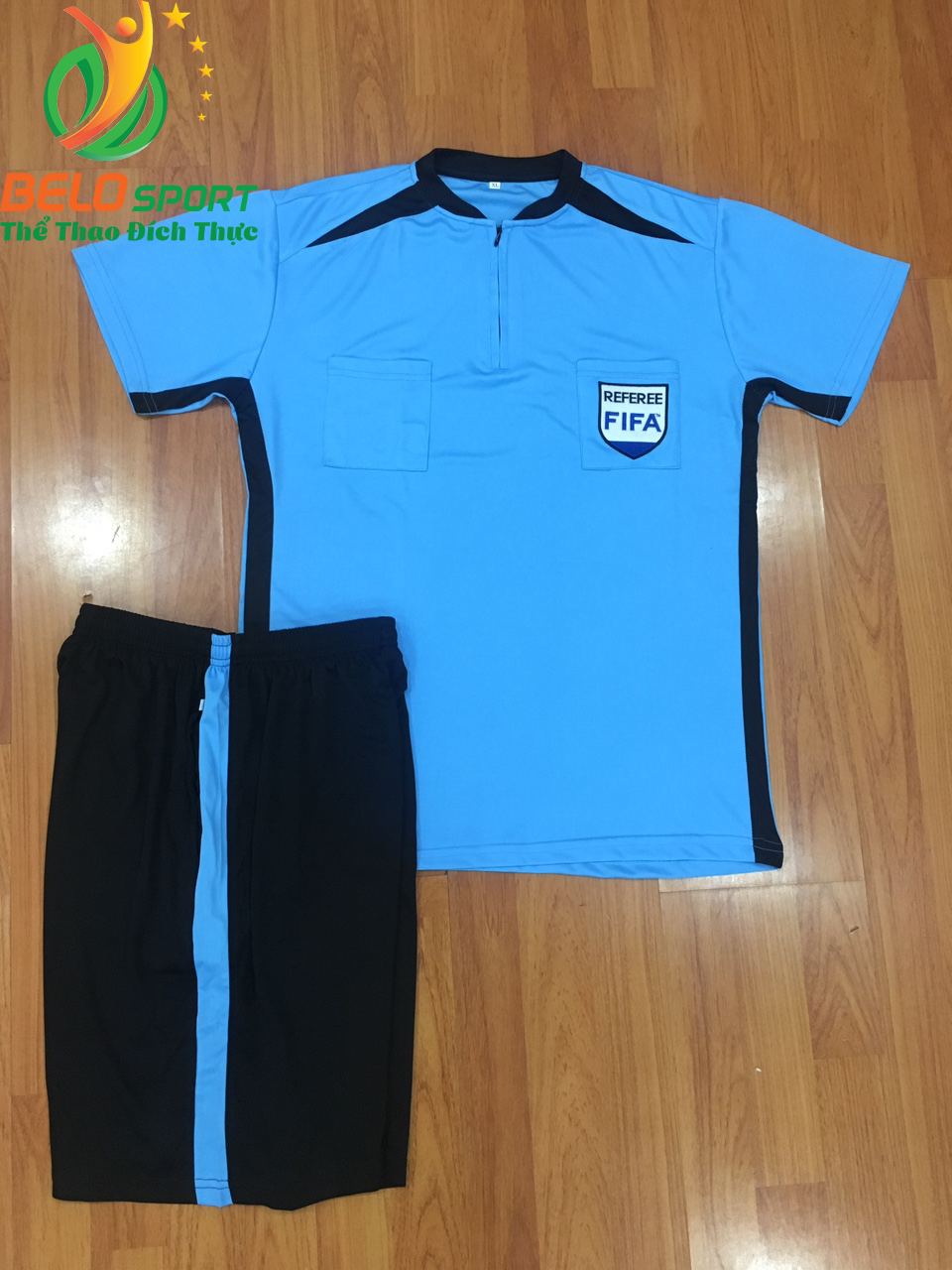 Áo Trọng Tài FiFa 2019 mã 068 màu xanh ngọc
