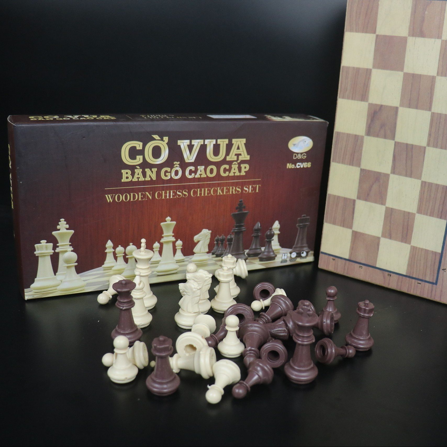 Bộ cờ vua Gỗ Cao Cấp