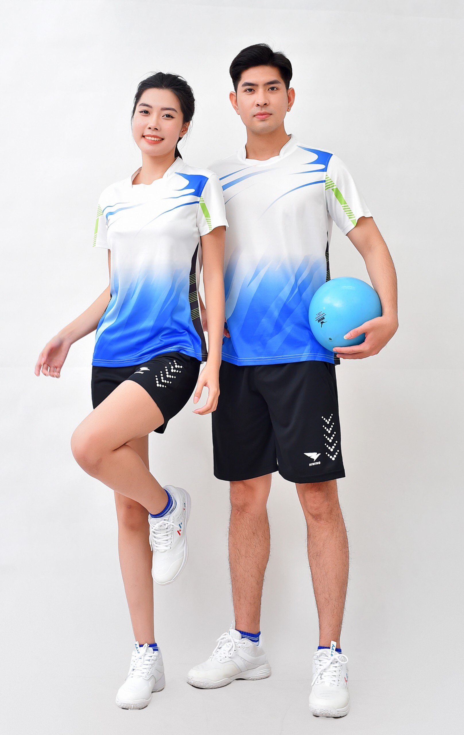 Áo bóng chuyền Nam Hiwing Super 1 màu Trắng