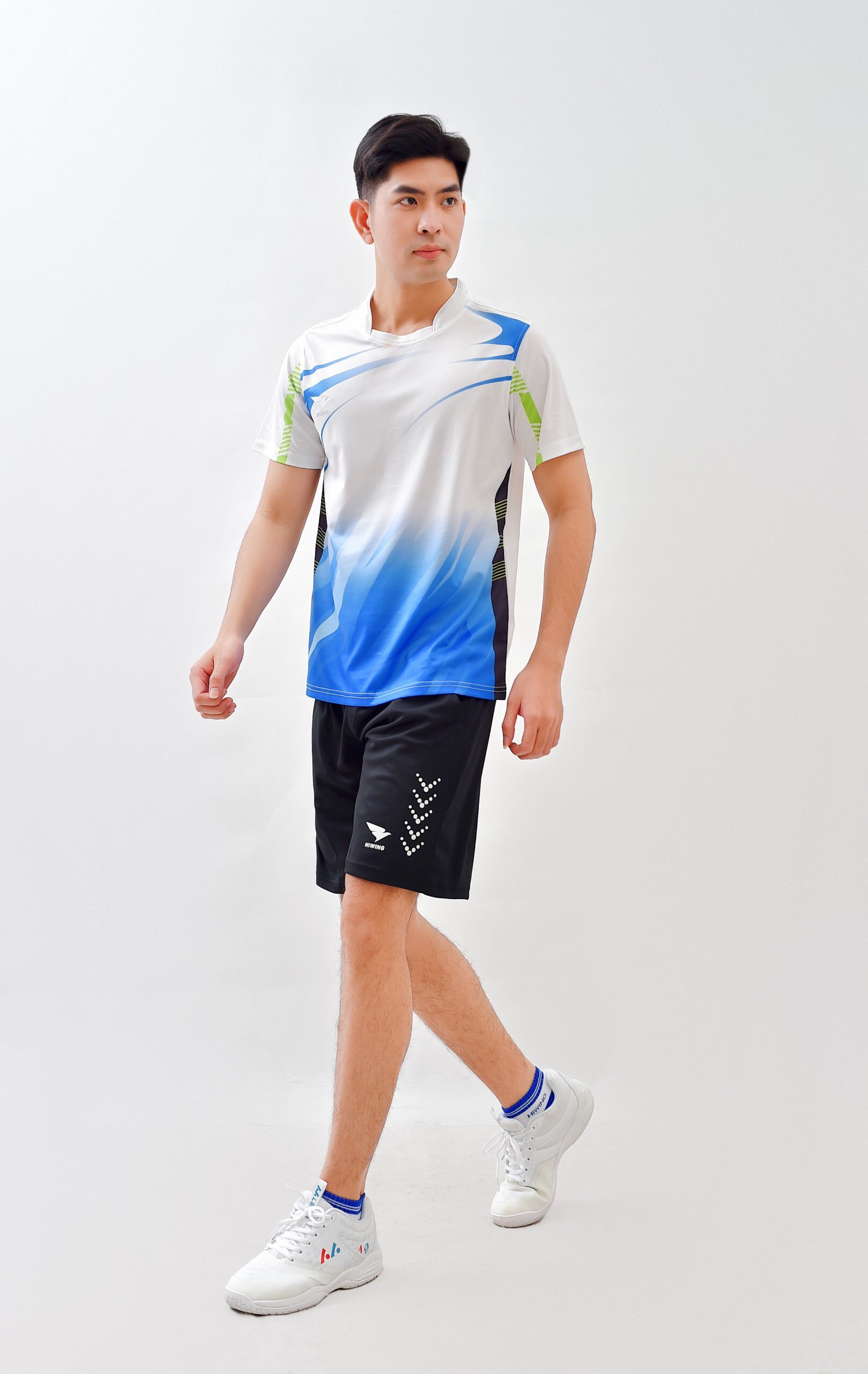 Áo bóng chuyền Nam Hiwing Super 1 màu Trắng